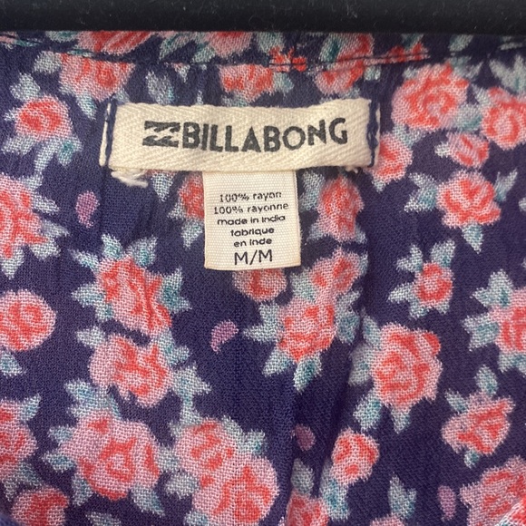 Billabong Button Down T-Shirt Dress - Picture 3 of 7